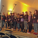 Jugendchor Hollage beim Benefiz-Konzert zu Gunsten der Bürgerstiftung Wallenhorst.