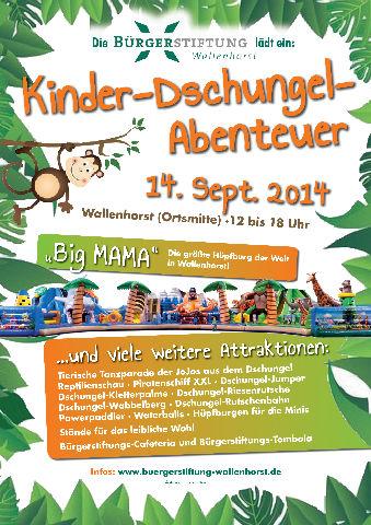 Plakat Kindeer- und Familienfest 2014